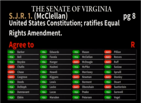 Equal Rights Amendment tweet media