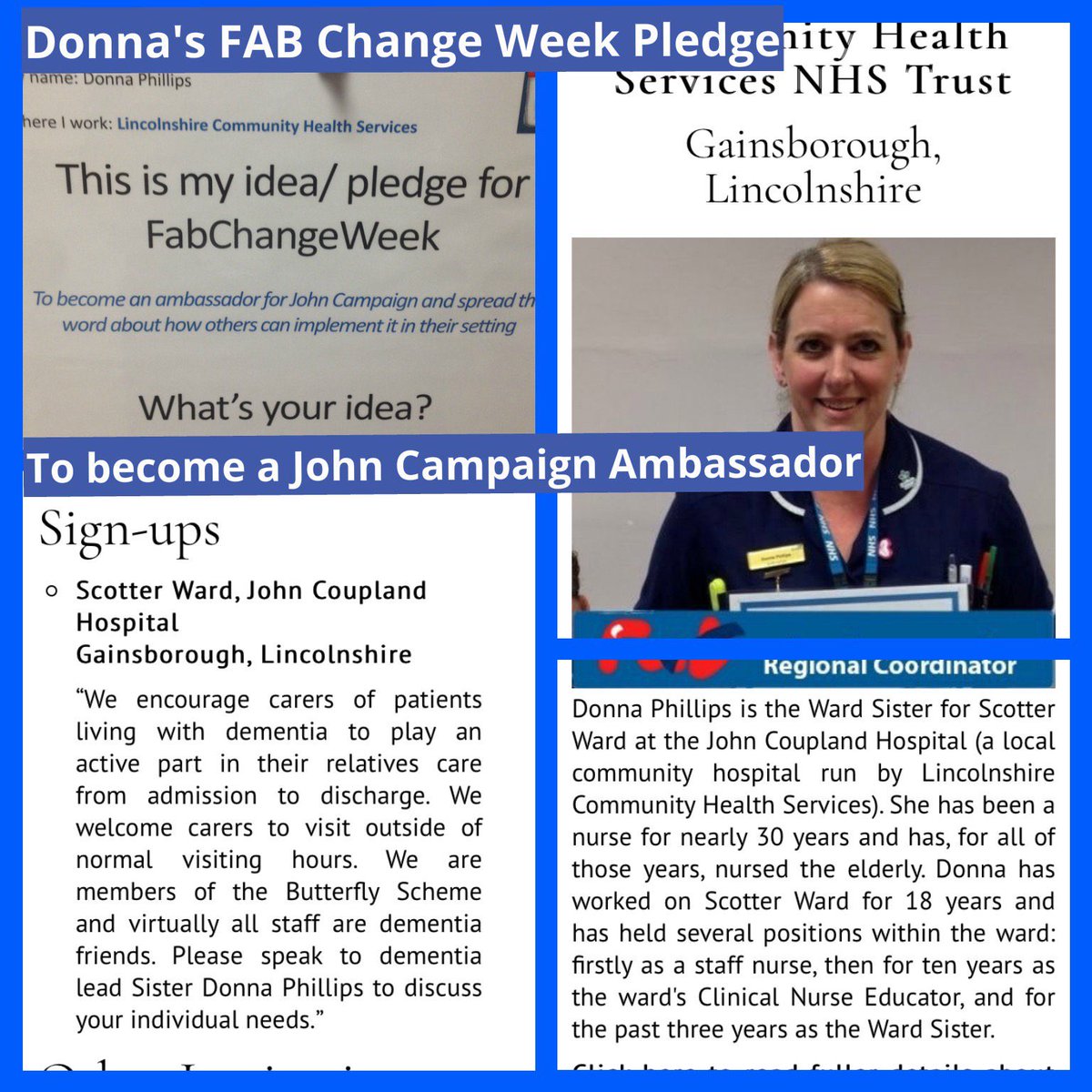 scotterwardlchs's tweet photo. Day 15: of 31: Share on @FabNHSStuff read about our @donnaphillips08 pledge in #fabchangeweek to become an ambassador for @JohnCampaign @LincsCommHealth 

https://t.co/5tcUjWqpvc https://t.co/itCqfSfRhI