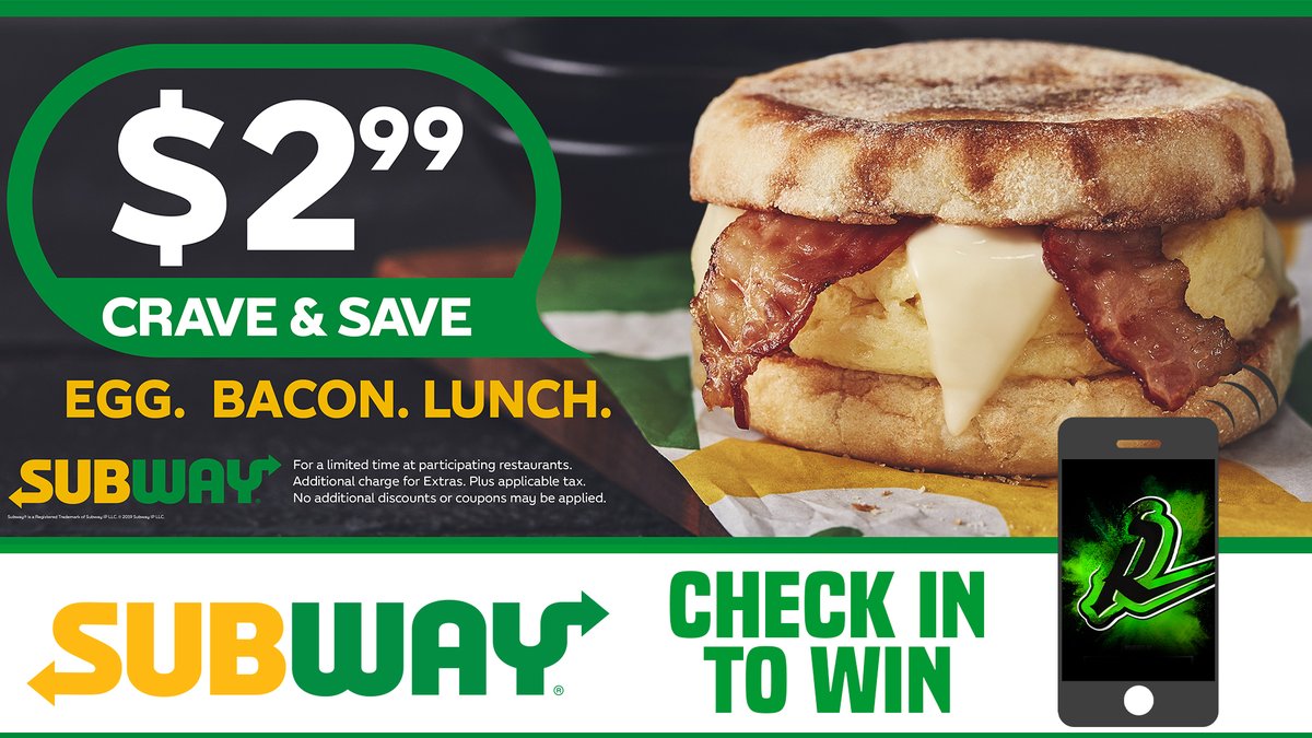SaskRushLAX's tweet photo. Check-in to WIN this Saturday Night w/@Subway_SK!
How it works:
▪️Download the Official #RushApp to your phone📲, powered by @Directwest
▪️At the game, check-in to your seats through the app💺
▪️Be the selected winner & get subs 🥪 delivered to your ENTIRE ROW during the game! https://t.co/3CXOruXmmh
