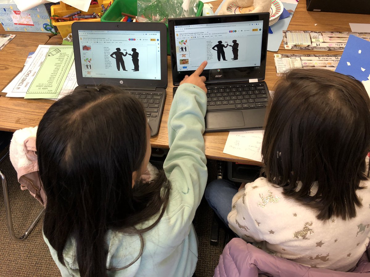 rebeccacpoon's tweet photo. @ToddLarraux’s 4th graders share https://t.co/yvH3o1tiLI projects with 2nd grade buddies, thanks @lhighfill for the inspiration! #susdedu #blendedlearning https://t.co/M4BgDLCBVh