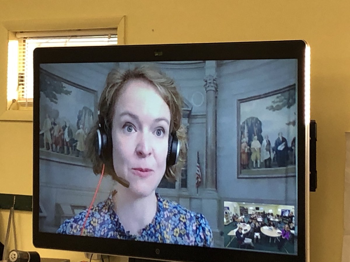 Thanks to ⁦<a href="/USNatArchives/">U.S. National Archives</a>⁩ and ⁦<a href="/cilcorg/">Center for Interactive Learning & Collaboration</a>⁩ for helping 7th gr decode the #DeclarationOfIndependence ⁦<a href="/OakHillMustangs/">Oak Hill Academy</a>⁩ ⁦<a href="/PacelliJoseph/">Joseph Pacelli</a>⁩