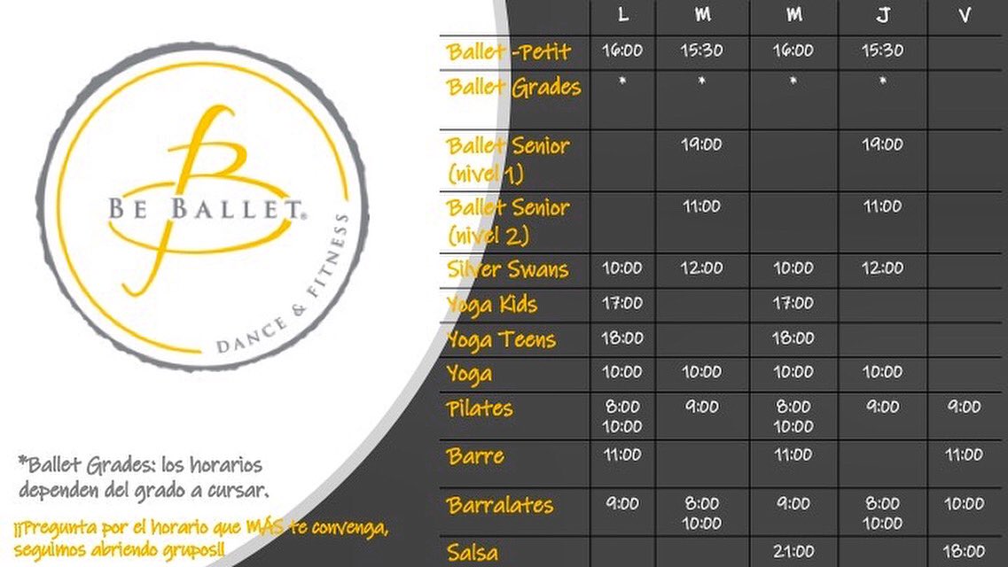 BeBalletMx's tweet photo. Listos para recibirte!! No olvides contactarnos para agendar tu clase prueba SIN COSTO #beballet #bebarre #bebarralates #beyoga #bepilates #bestrong #behealthy #beyou #lanapoles #ladelvalle #bienvenidos @LaNapolesCdMx @Vivo_laDelValle @MixcoacDF @SnPedroLosPinos https://t.co/DGmOoIoHNA