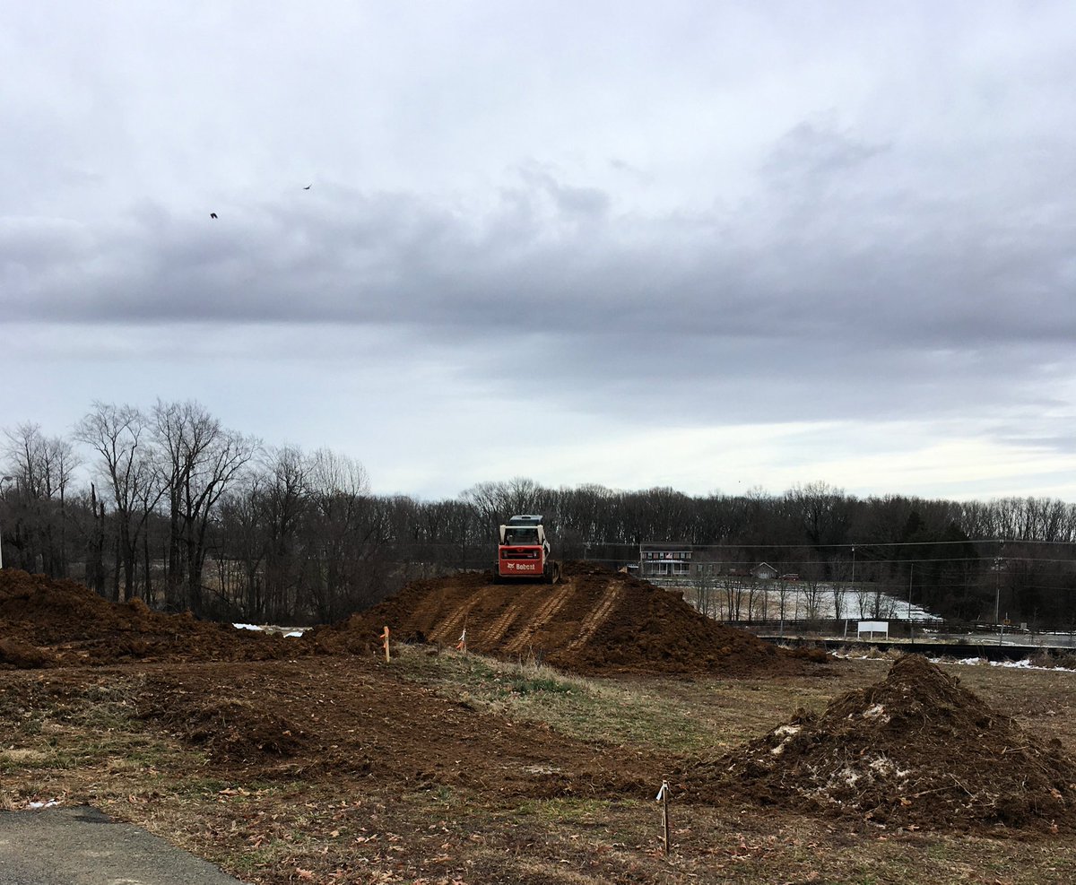 dcgcontractor's tweet photo. Site work has started in Vint Hill for Triumph Baptist Church! https://t.co/9g8072PL2D