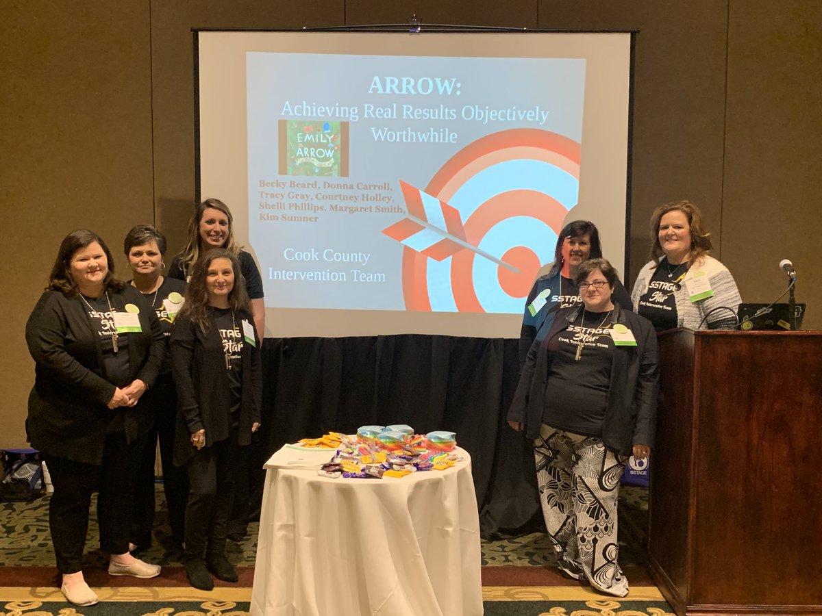 2020 SSTAGE Promising Practices Conference-Athens, GA - is underway!!! Check out this STAR Award Team from Cook County Schools.