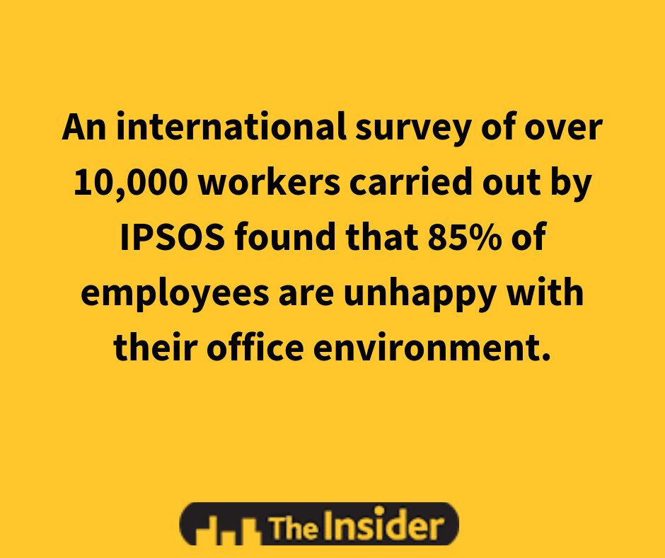 PearlAndCoutts's tweet photo. Your office environment matters. Is your office fit for your workforce? 
#employeeengagement #officefuture https://t.co/tECQfvqIBi