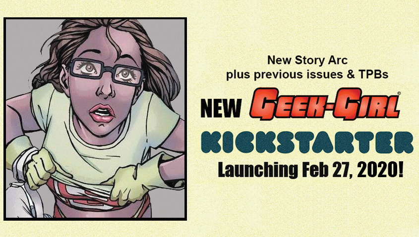 daSamJohnson's tweet photo. #kickstarter #geek #girl #comics https://t.co/RmCsFbtbhd