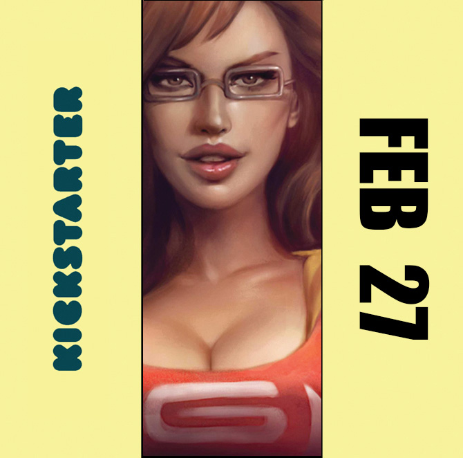 daSamJohnson's tweet photo. #kickstarter #geek #girl #comics https://t.co/vZMdUOUgbt