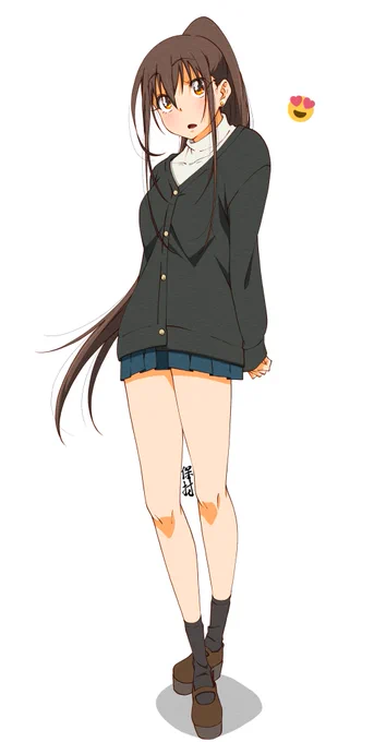 なんでもない子JK～ポニ子～
私服ミニスカート! 