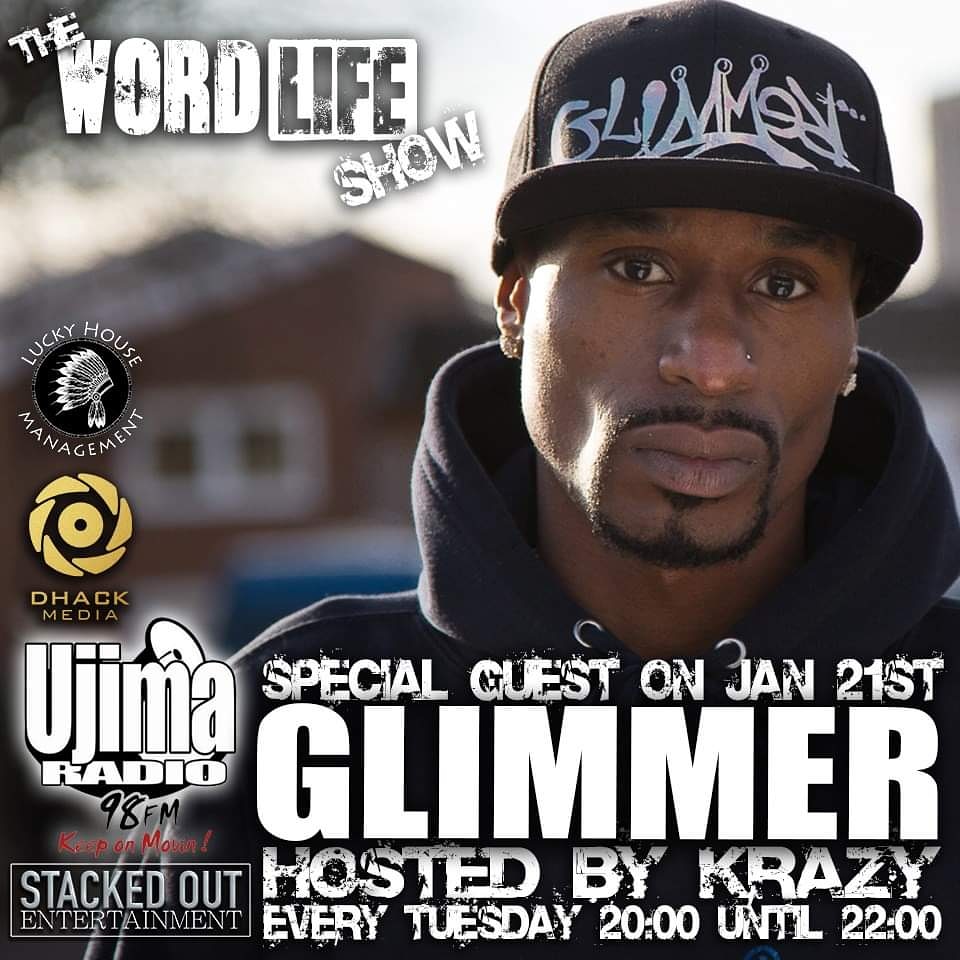 LuckyManagement's tweet photo. ⭐⭐⭐Catch @GlimmerBSL on the "Word Life Show" with @krazywordlife on Tuesday 21/1/20.. 🔥🔥🔥
#art #music #life #glimmer #hypingfor #wordlife #ujima #ujimaradio98fm https://t.co/dpH9i8vJRU