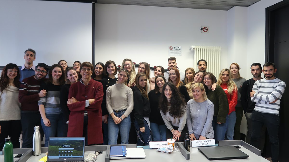 jointmic's tweet photo. MIC XI Students have arrived in Milan for their second trimester of study. We wish them all a very special experience.
Today, they have been welcomed by the MICRI students during the lesson dedicated to the interculturality held by Anna Paola Simonetti, from the Hofstede Insights https://t.co/1Kdo0e5sZM