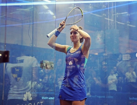 ITSGroupSA's tweet photo. [#Sponsoring] Notre championne de squash @CamilleSerme est qualifiée pour la demi-finale du #Toc2020 🤩🎉 Bravo et félicitations à elle pour cette belle victoire contre la n°1 mondiale Raneem El Welily 🔝 RDV jeudi pour la demi-finale 🎾 #squash #lapanthere #newyork @ToCSquash https://t.co/Fn2yOS4T25
