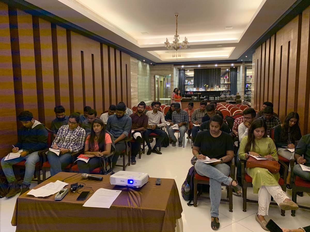 upGrad_edu's tweet photo. Our Admission Counsellors attended their first induction workshop with our Co-founder and MD @mayank_kmr.

#LifeAtupGrad #NewJoiners https://t.co/5vCMeWFVGK