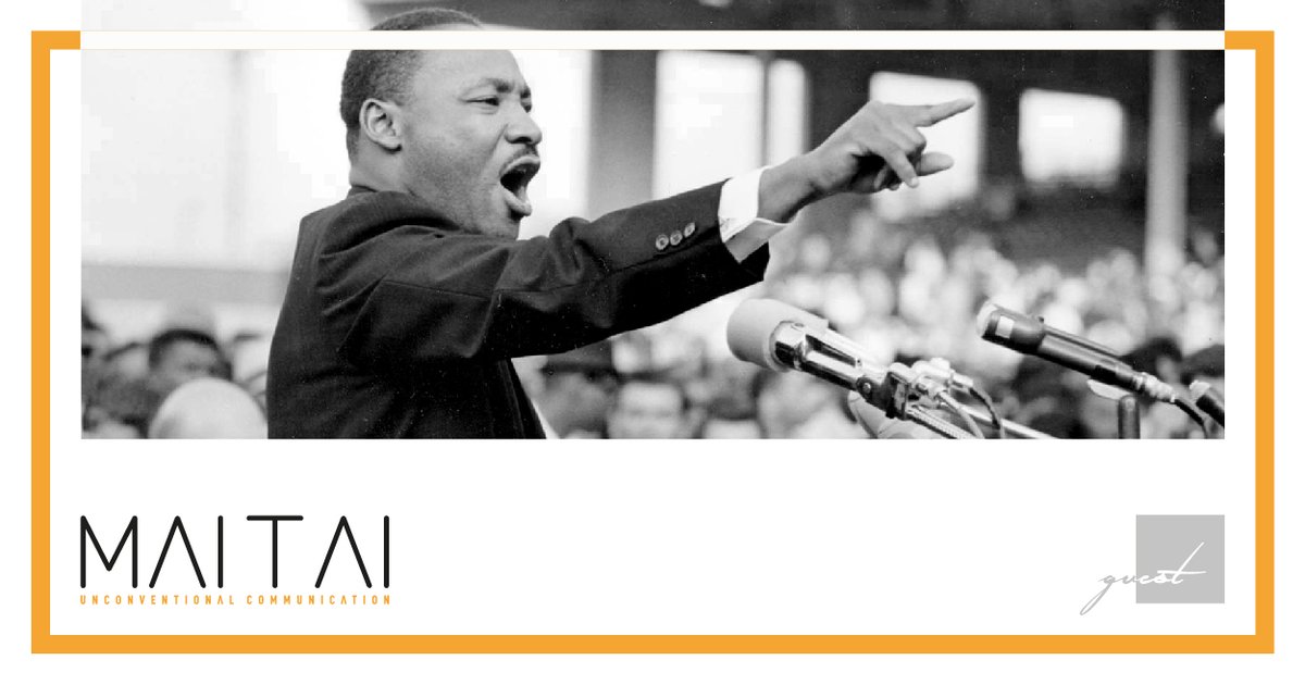 MaiTaiAgency's tweet photo. Avrebbe compiuto oggi 91 anni #MartinLutherKing, una persona che con la forza delle idee e della parola ha saputo cambiare il mondo. Un esempio per chi oggi ci sta provando. Le battaglie si sono evolute, i mezzi anche, ma la credibilità rimane sempre un punto fermo.

#maitaiguest https://t.co/G6HCBs0lIA