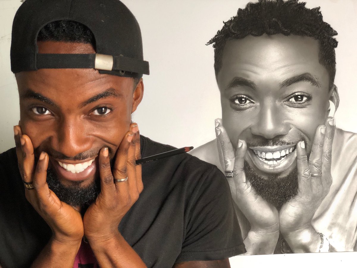 ATFart16's tweet photo. Ghanaian best pencil artist make a beautiful pencil drawing of himself #REALpencilART  

WhatsApp; +233542744123
Instagram; armstrongthefuture 
YouTube; ATF Drawing
Twitter; @ATFart16
#drawing #pencilaccademy #pencildrawing https://t.co/1ldZAnp2je