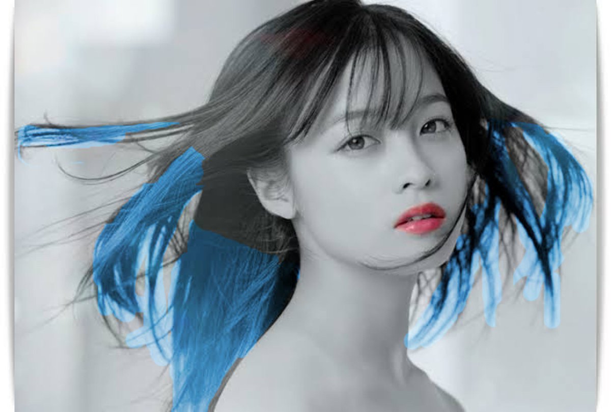 はちふじ 鬼滅の刃の感想見てたら伊之助が橋本環奈みたいなお顔っていうコメントがあってそうか って思いながら試しに髪の色塗ってみたら想像以上に似合いすぎた