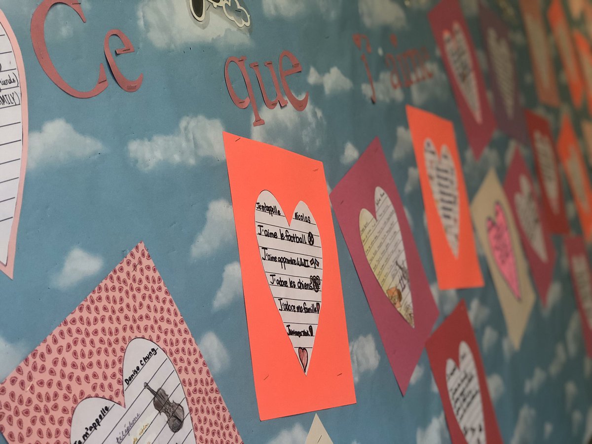 ProfZoino's tweet photo. Ce que j’aime... what our 6th grade French students ❤️ @CresskillDept https://t.co/X7otW3aVsi