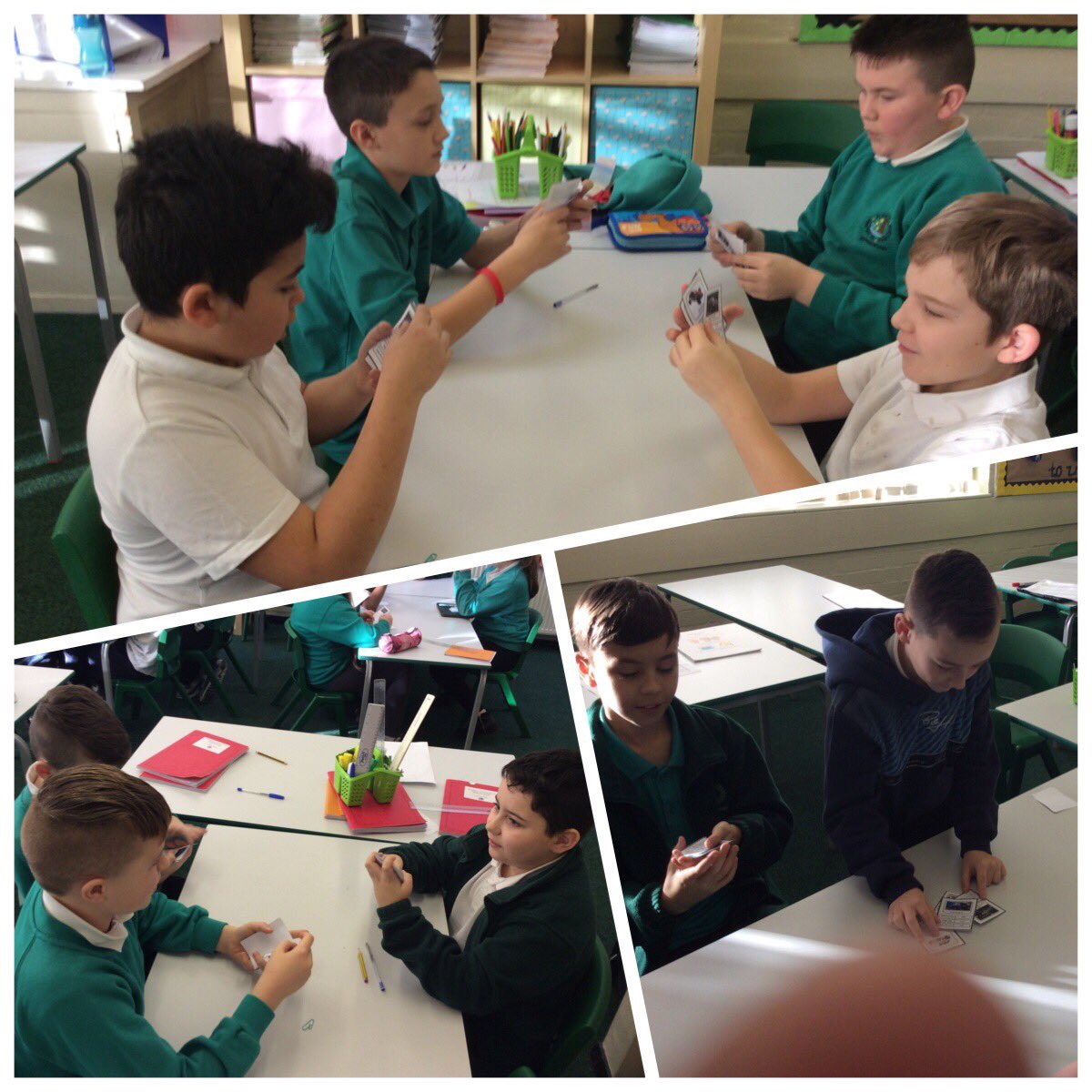 Springwood_Prm's tweet image. #springconwy collecting and analysing data with Top Trumps #springdcf