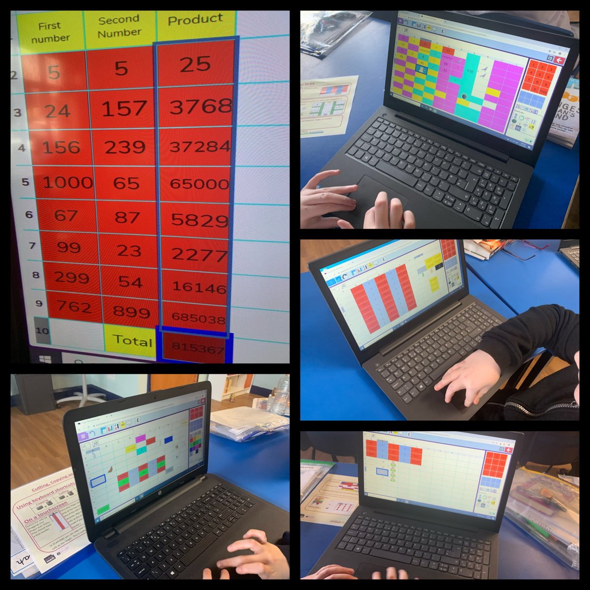 murdishawwest's tweet photo. This afternoon @mwcp6 have been using spreadsheets, finding out how to input formulas #Mwcpcomputing ๐ปโจ๏ธ https://t.co/wHNpS7BKIE