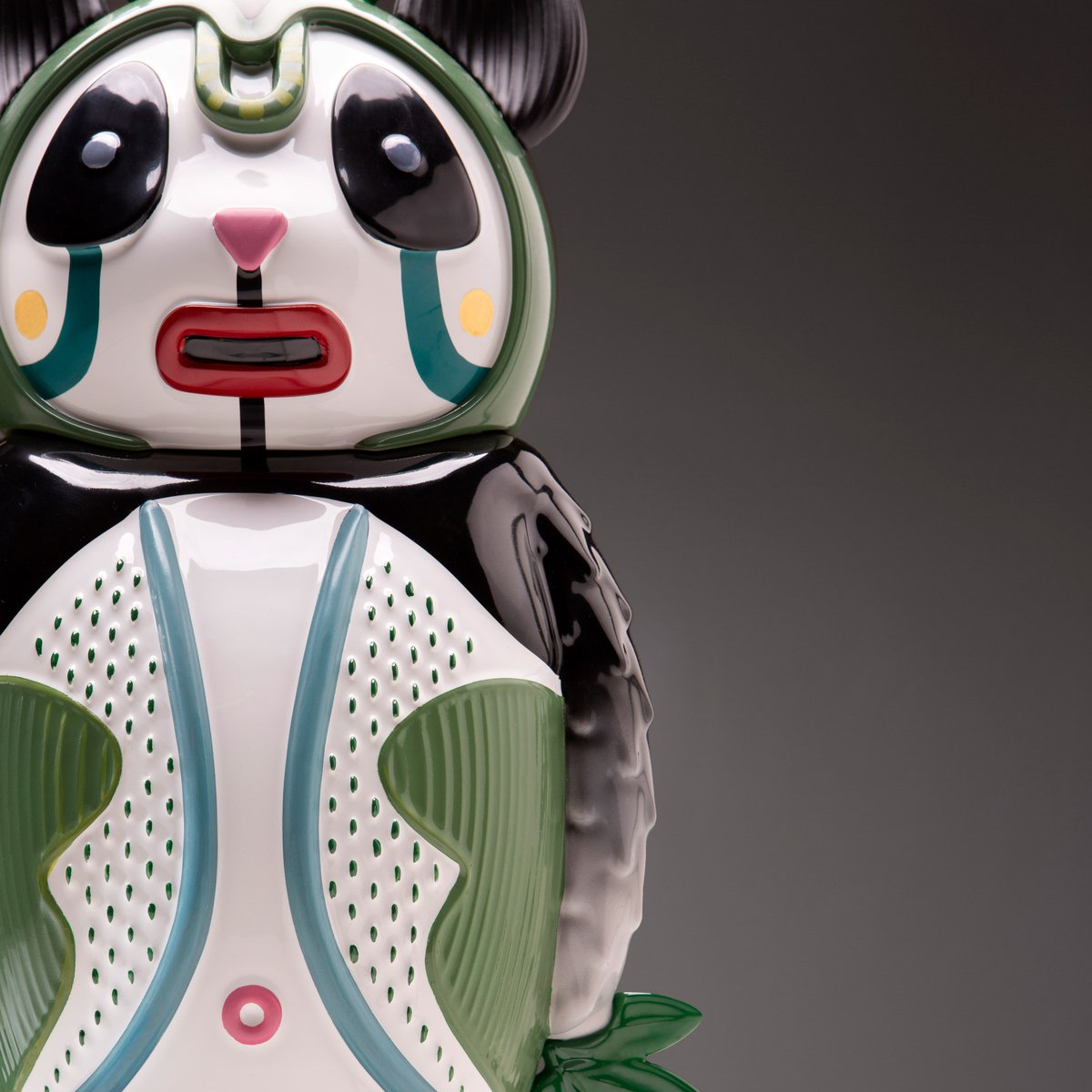 #ElenaSalmistraro's 'Bernardo' Panda Sculpture for Bosa is available online now - bit.ly/2Tt4OBd