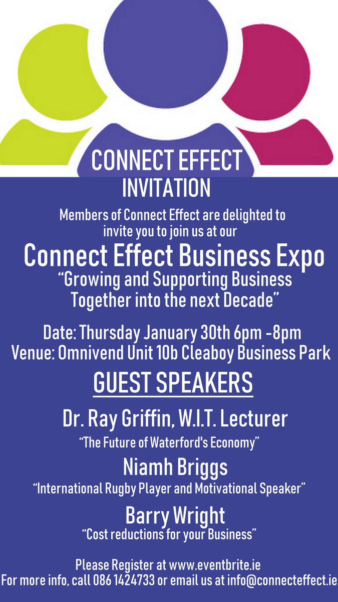 omnivend's tweet photo. Omnivend is very proud to be hosting this event. You can click below to secure your free ticket https://t.co/pD1d2FeIgJ

#irishbiz #waterford #business #expo https://t.co/9PZZS2F7ru