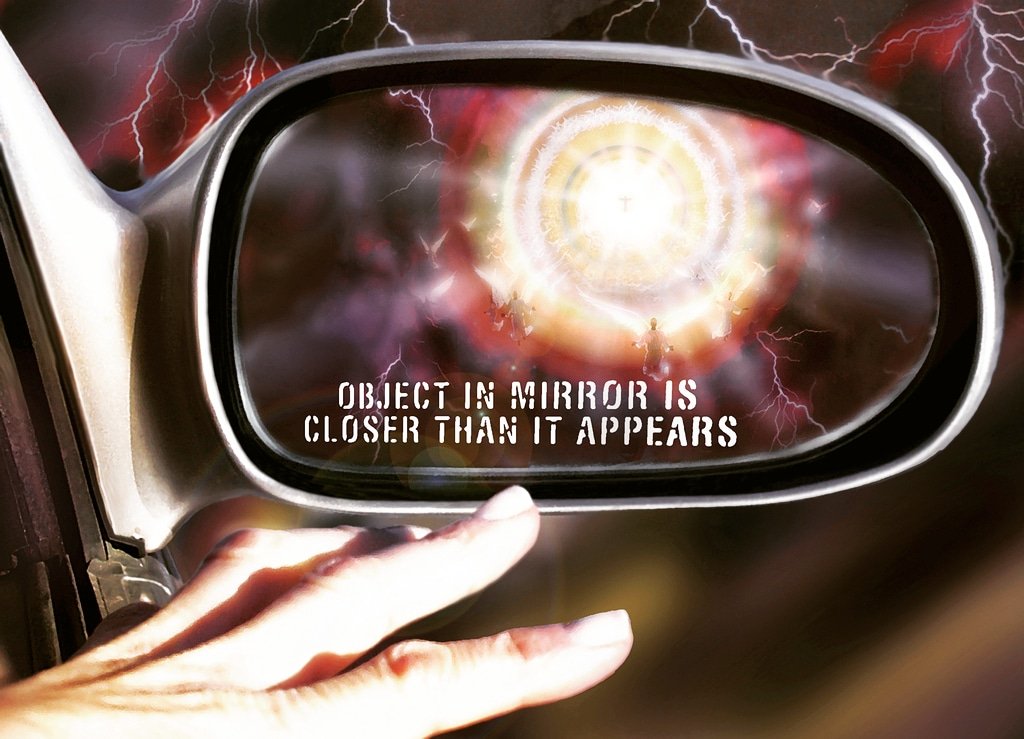 Object mirror. Objects in Mirror are closer than they appear. Objects in Mirror are closer than they appear картинка. Object in Mirror are closer. Jesus is coming r u ready.