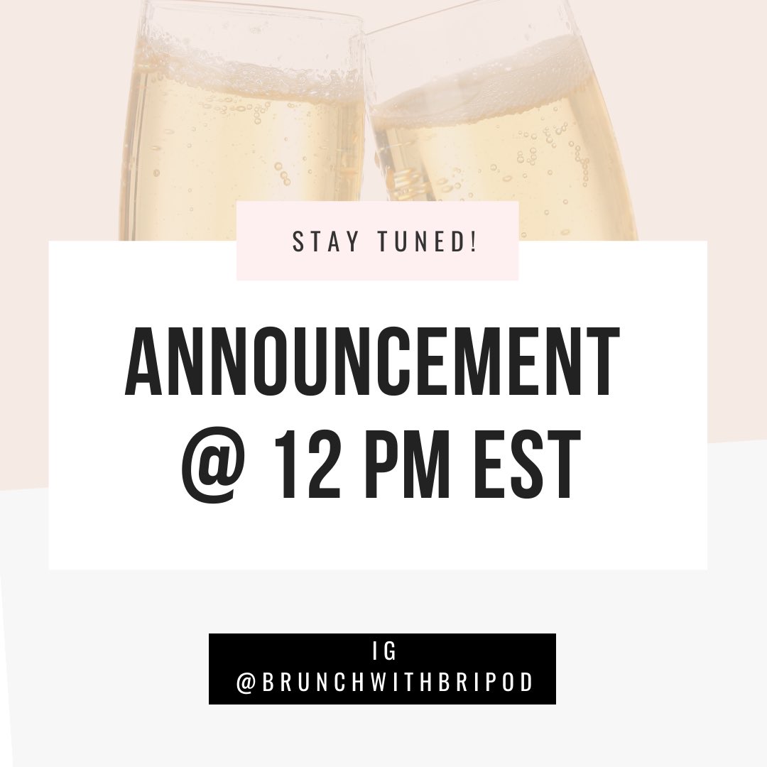 Brunch with Bri - THE PODCAST tweet media
