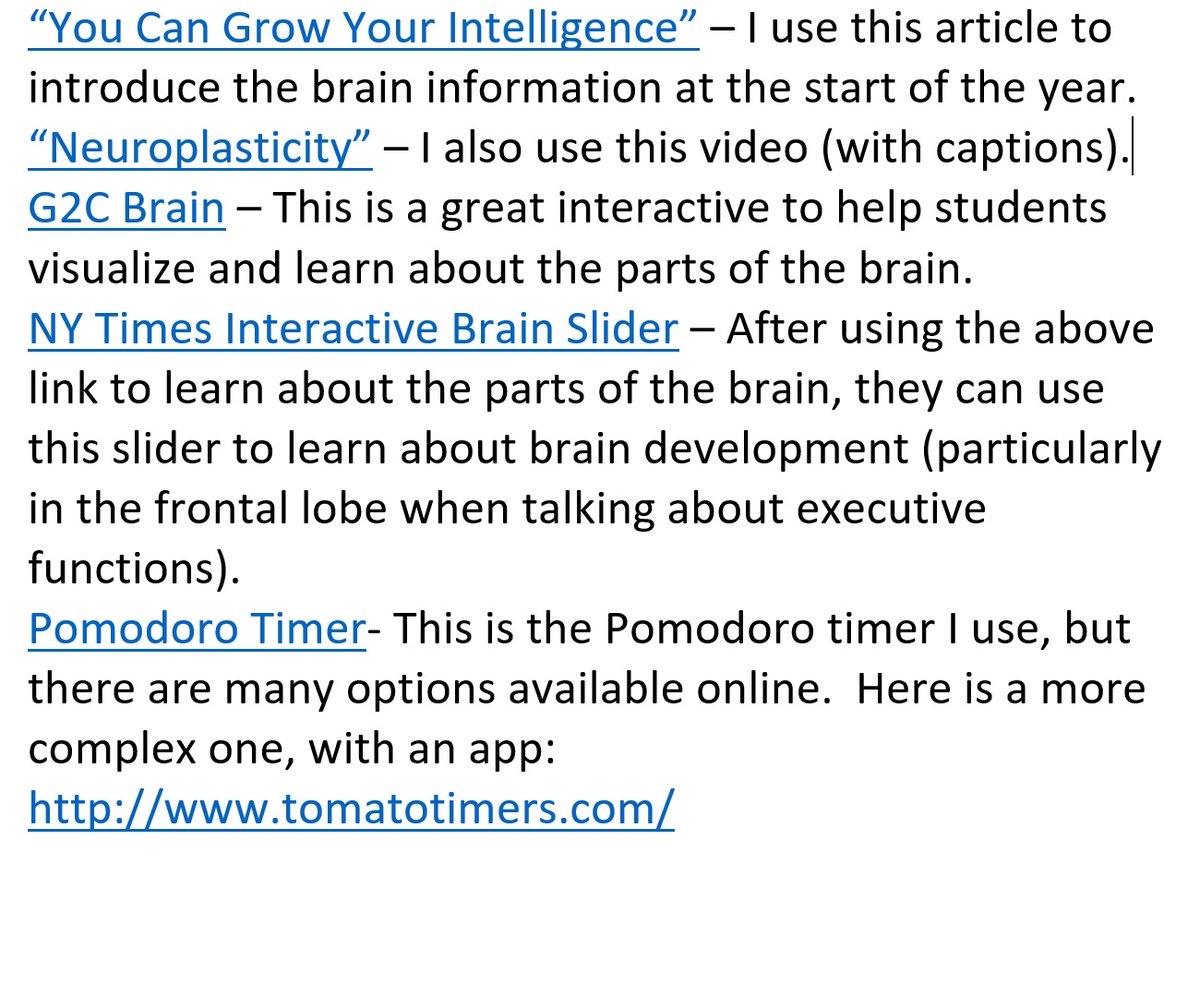 LouiLordNelson's tweet photo. Want to see @ahughesELA list of tools she uses to teacher her high school students about their learning brains? Go to https://t.co/MrU05RmuO9 #ELA #UDchat @RaiderNationLR #ExecutiveFunction https://t.co/z1pOmAfIB8