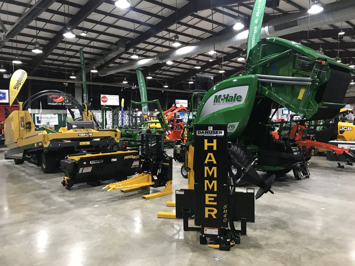 CummingsBricker's tweet photo. We're at the #VirginiaFarmShow till Friday. Stop by and enter our contest and kick some tires! https://t.co/Jg3iZuqZsA