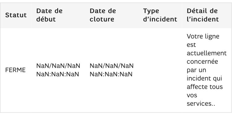 jofrestweets's tweet photo. @REDbySFR Le site que vous proposez ne donne pas plus de détails que ce que je connais déjà. Quand est-ce que le service sera rétabli ?? La semaine dernière la ligne a déjà été coupée pendant 72+ heures. C’est INACCEPTABLE ! https://t.co/MtgHV77IpN