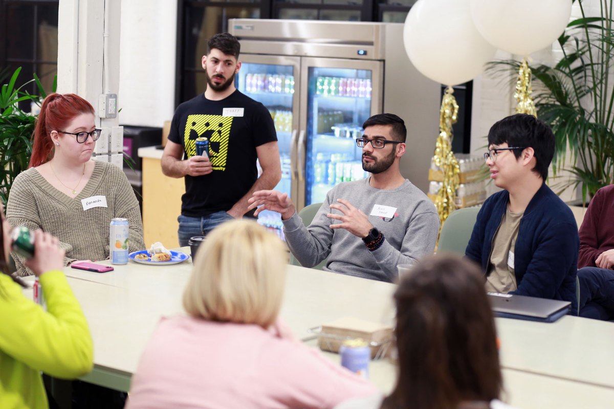 dscc_tor's tweet photo. ๐๐ผ Thanks for a great, first meetup of 2020! Our most engaging yet, with intimate discussions on design systems. So great to see familiar faces as we grow, get to know each other, and support each other as we learn together. ๐ฅณ
#DSCMeetup #DesignSystemsCommunity #DesignSystems https://t.co/YQzUyGprAc