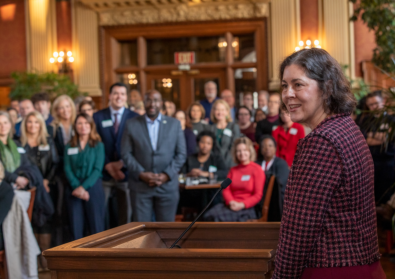 Andrew D Martin Icymi Yesterday We Welcomed Dr Beverly Wendland As Our Next Wustl Provost With A Reception In Holmes Lounge What An Incredible Moment For The University T Co Ogmuyuapvs