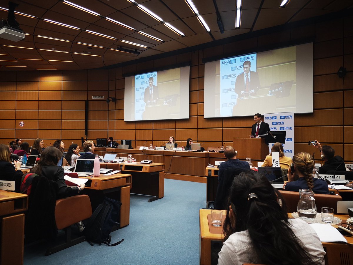 Small Island Developing States - BoKu 2020 (@sids_unsim2020) on Twitter photo Closing speech of the chairs. Thank you <a href="/UnFns/">UNchairteam_2020</a> for the perfect moderation of the Vienna Conference on Food and Nutrition Security 💕
#negot2020 Closing speech of the chairs. Thank you <a href="/UnFns/">UNchairteam_2020</a> for the perfect moderation of the Vienna Conference on Food and Nutrition Security 💕
#negot2020