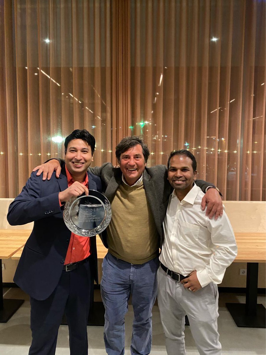 Collider Accelerator (@collidernl) on Twitter photo The winners of #DemoDay! Navodit & Akhil from <a href="/GreenStoryInc/">Green Story</a> are the winners of #ColliderDD2019, posing for the picture with their Collider coach Jan Willem 📸 The winners of #DemoDay! Navodit & Akhil from <a href="/GreenStoryInc/">Green Story</a> are the winners of #ColliderDD2019, posing for the picture with their Collider coach Jan Willem 📸