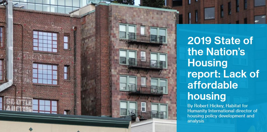 NETXHabitat's tweet photo. There is a lack of affordable housing. Too many people are paying too much of their income on housing. Review the 2019 State of the Nation’s Housing report here to see the exact numbers from the report. #CostOfHome #NETHFH https://t.co/jtYA906yWq https://t.co/Oqcb6AaDjU
