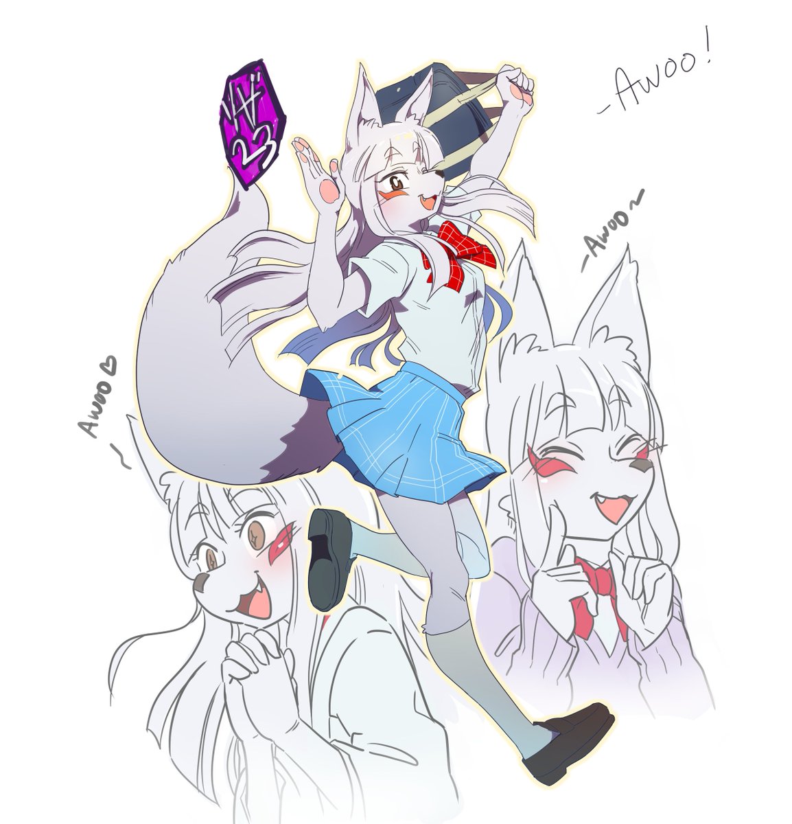 time for some awoo~ I know tamamo-no-mae is the hot tamamo right