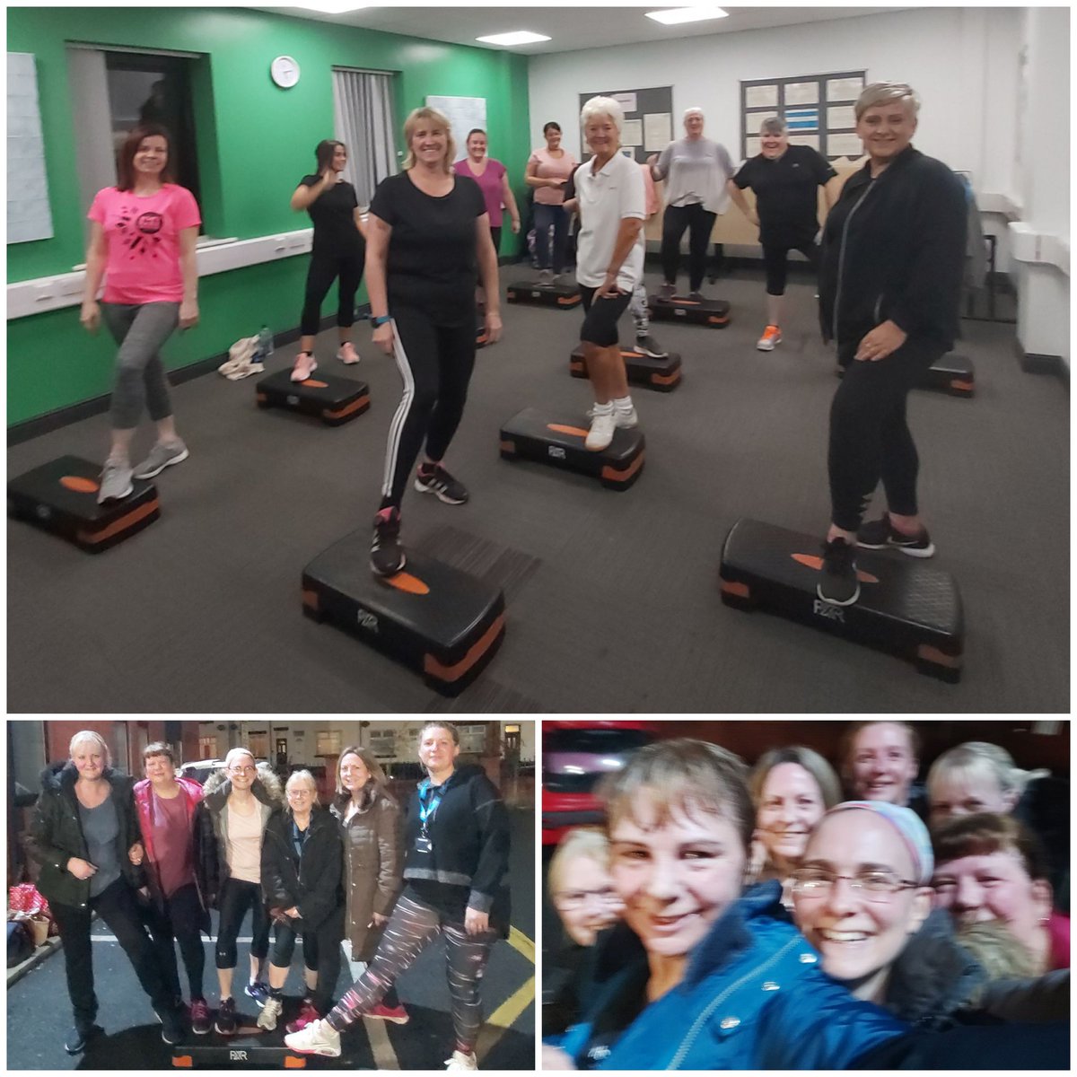 2 STEP HIIT classes at Bentley House for Bolton community staff, before and after 😅#staffhealthandwellbeing @aquarious1 @Becky5016 @drhannahc @joharper79 @ @Loobeeloo66 @GMMH_NHS