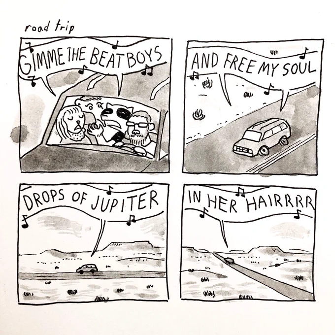 here are some excerpts from my birthday road trip. i'm 30 today, baby 