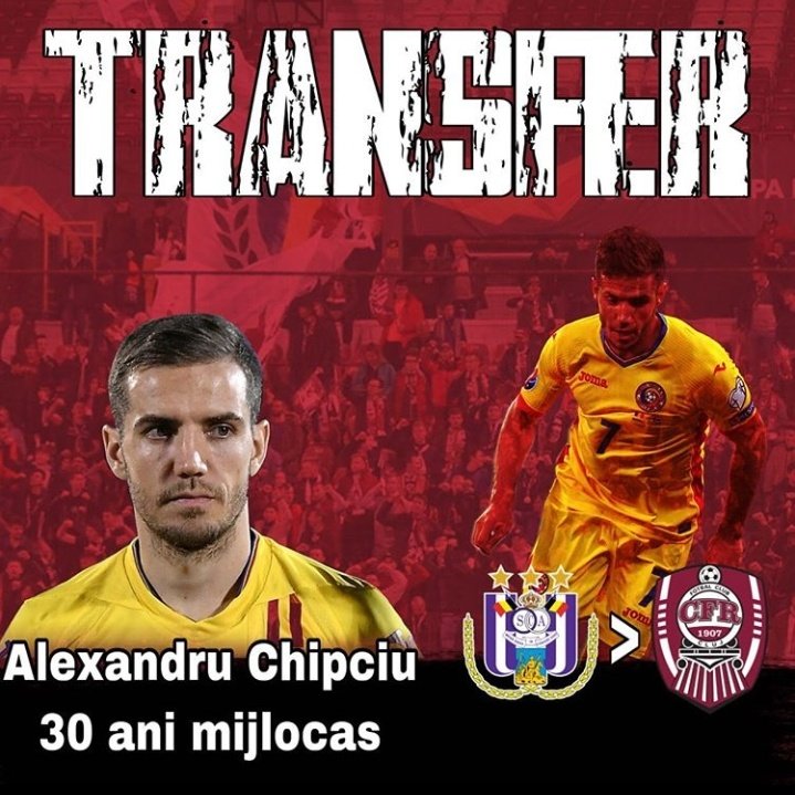 Alexandru Chipciu will leave <a href="/rscanderlecht/">RSC Anderlecht</a> and will join us