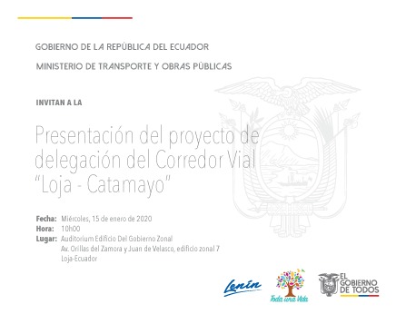 qeba's tweet image. A pocos minutos de saber cómo el MTOP plantea dar solución al pedido mayoritario de Loja para tener una vía de 4 carriles en el tramo Loja-Catamayo
