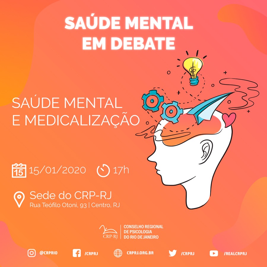 crprj's tweet photo. Será hoje, 15/01, a partir das 17h, na sede do CRP-RJ, no Centro do Rio,  1º evento da agenda de encontros "Saúde Mental em Debate", que percorrerá também os municípios de Nova Iguaçu, Petrópolis e Campos dos Goytacazes.

Mais informações pelo link https://t.co/9vtWZM47TQ. https://t.co/CuAZtr0d75