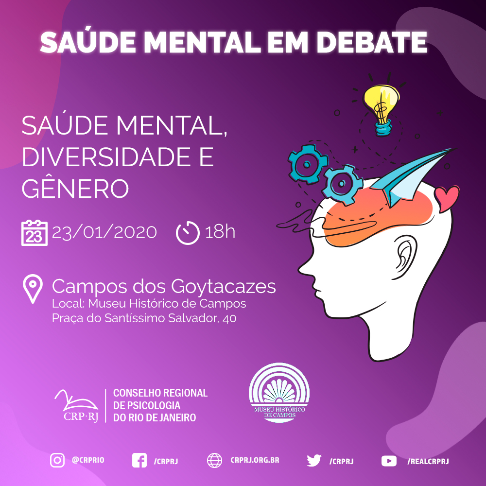 crprj's tweet photo. Será hoje, 15/01, a partir das 17h, na sede do CRP-RJ, no Centro do Rio,  1º evento da agenda de encontros "Saúde Mental em Debate", que percorrerá também os municípios de Nova Iguaçu, Petrópolis e Campos dos Goytacazes.

Mais informações pelo link https://t.co/9vtWZM47TQ. https://t.co/CuAZtr0d75