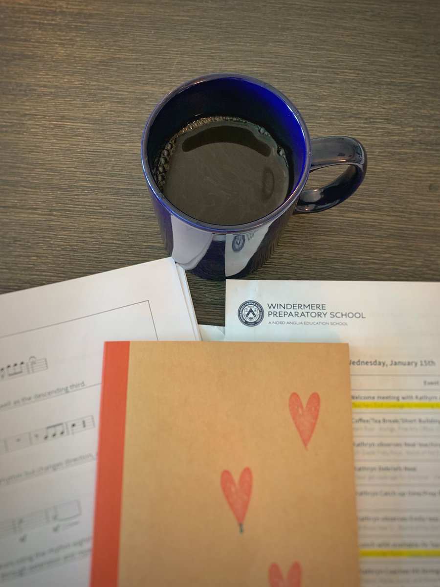 Freshly brewed coffee on a school visit is such a treat! Thank you, Mr. Faul <a href="/WPS_Lakers/">Windermere Preparatory School</a>! 🎶☕️