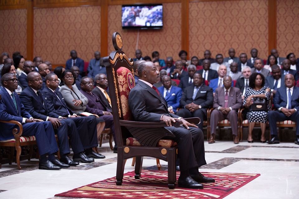 JeunesV's tweet photo. En scannant les personnalités présentes à la rentrée solennelle de la cour constitutionnelle, j’ai bon espoir que dans ce pays, il est possible de se retrouver et de discuter de notre pays le Gabon en taisant nos préoccupations personnelles. #Assele #Maganga #Issoze #Ndongsima https://t.co/weGujwQs7o