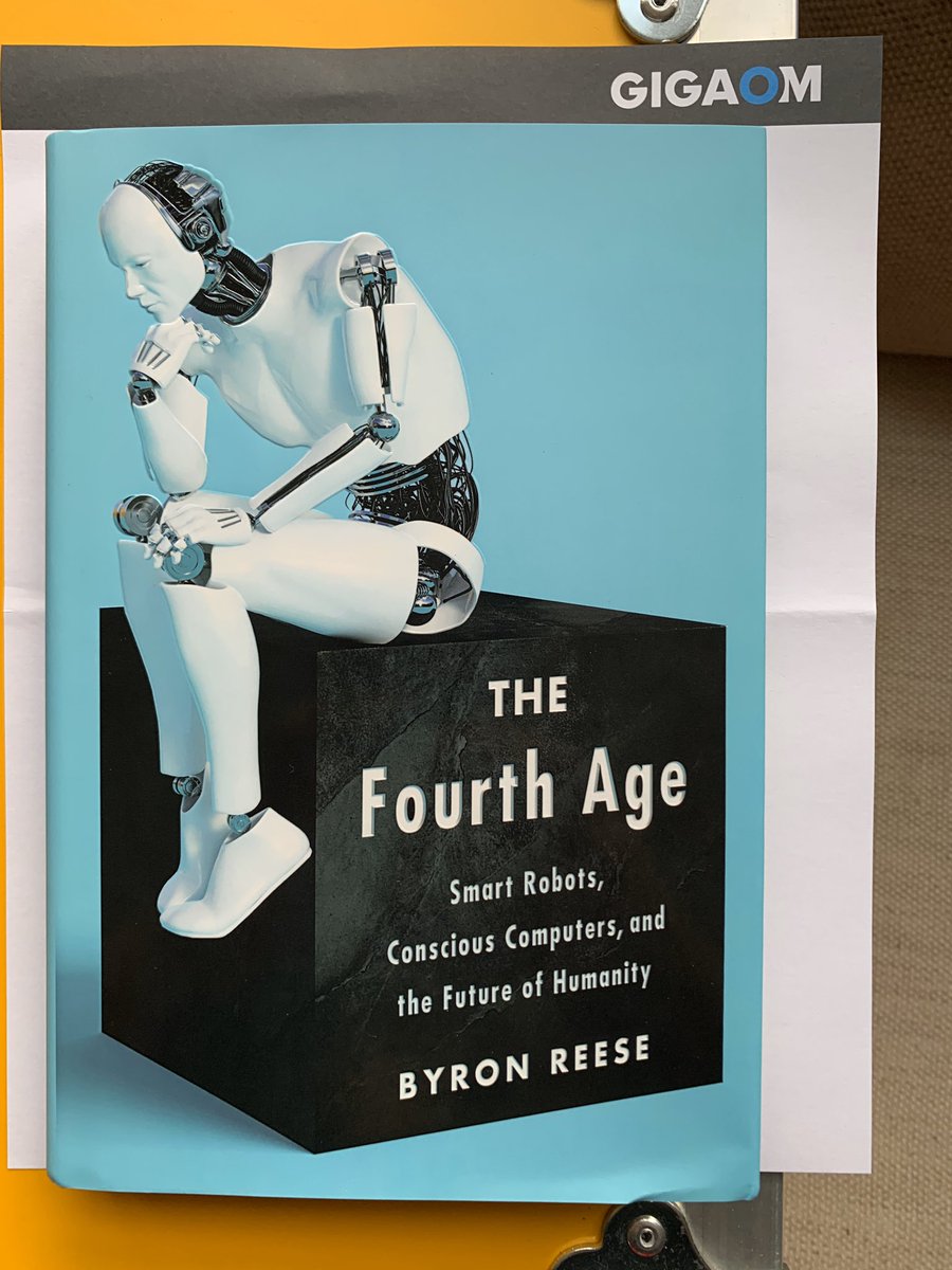 @madelinemoy My first 2 read books of 2020 are about invention and reinvention at the intersection of technology and humanity. How To Fly A Horse by <a href="/Kevin_Ashton/">Kevin Ashton 🏳️‍⚧️🏳️‍🌈</a> and The #FourthAge by <a href="/byronreese/">Byron Reese</a>
