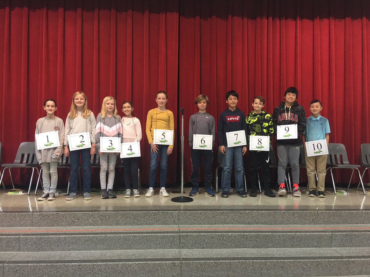 KWC 2020 Spelling Bee participants. #kwcistheplacetobe <a href="/MonicaKEdwards/">Monica Edwards</a> <a href="/KWCcrocs/">Kenneth W Culbert ES</a>
