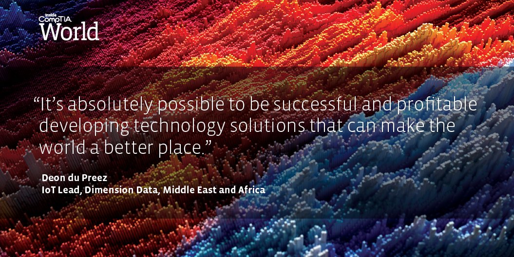 ChannelCon_EMEA's tweet photo. Catch up on the latest from the IT industry and CompTIA with #CompTIAWorld https://t.co/kgAC1BaM3M https://t.co/7WJ3QcV0aT