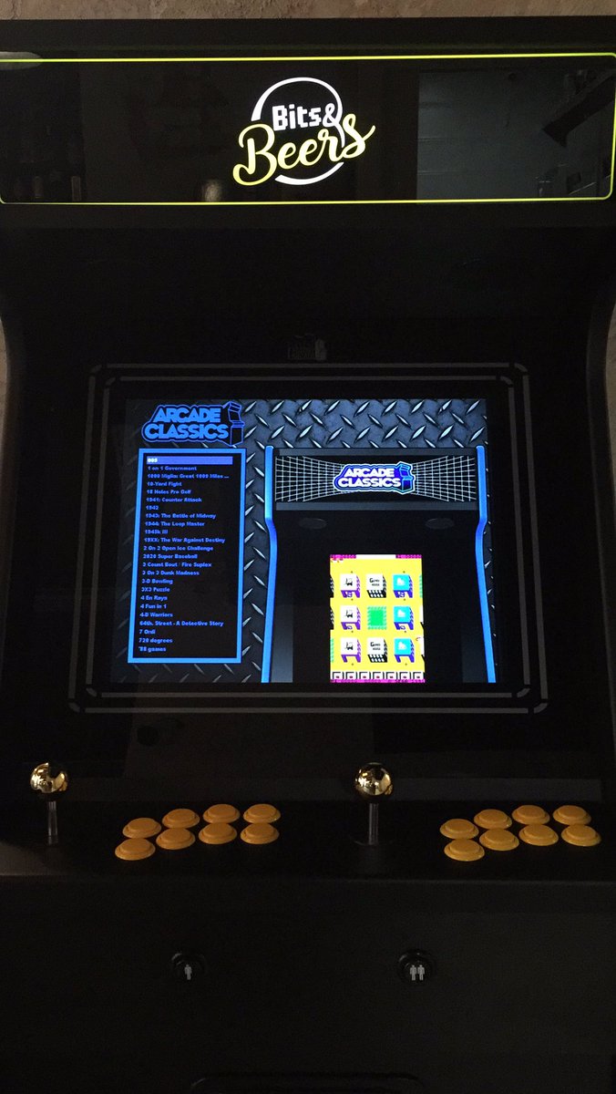 Bits_Beers's tweet photo. Venir a jugar unos videojuegos clásicos en #bits_beers https://t.co/OOtmK5DPKD