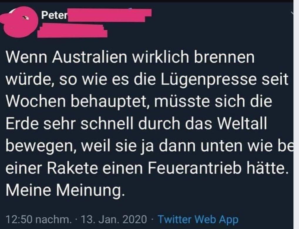 Womit der Vorwurf an die Medien mal wieder bestätigt wäre