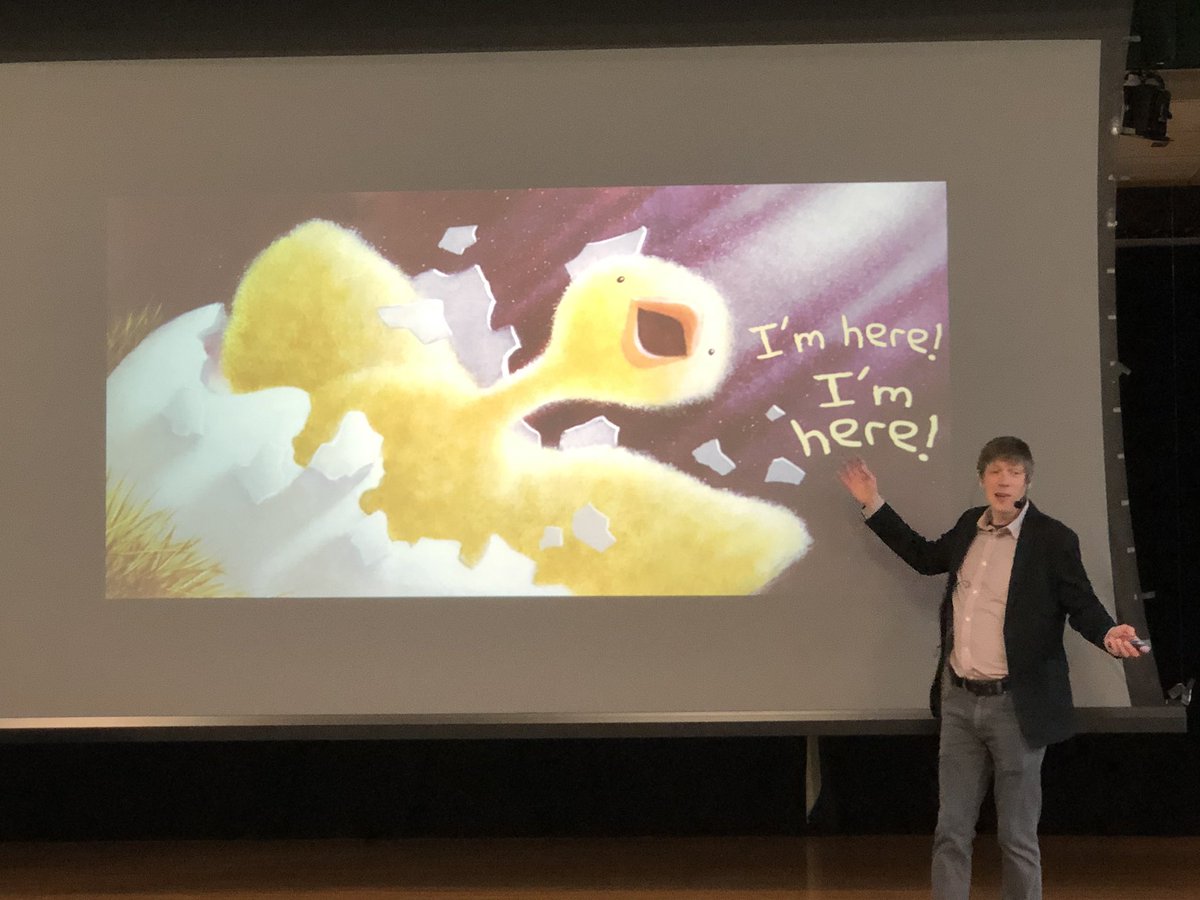 WgesL's tweet photo. Second graders at Walnut Grove Elementary welcome author and illustrator Jeff Mack. @CISDLibraries @WGESdragons https://t.co/bX1GuLCH7o