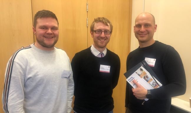 alumniLTU's tweet photo. Great to see several of our alumni attending today's @LeedsTrinity Business Network.

Really nice to see some familiar faces, including @haigh_92, @SquirrellKing and @markdolby as well as be introduced to some alumni I've not met before. https://t.co/UBOJHCSTFa
